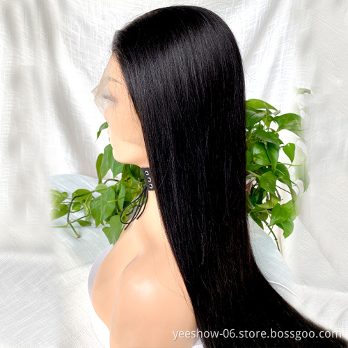 Natural Remy Wig Brazilian cuticle aligned hair full lace wig with baby hair lace front Wigs Human Hair For Black Women
